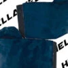 Hella Heels Classique Shoe Protector - Teal Faux Suede