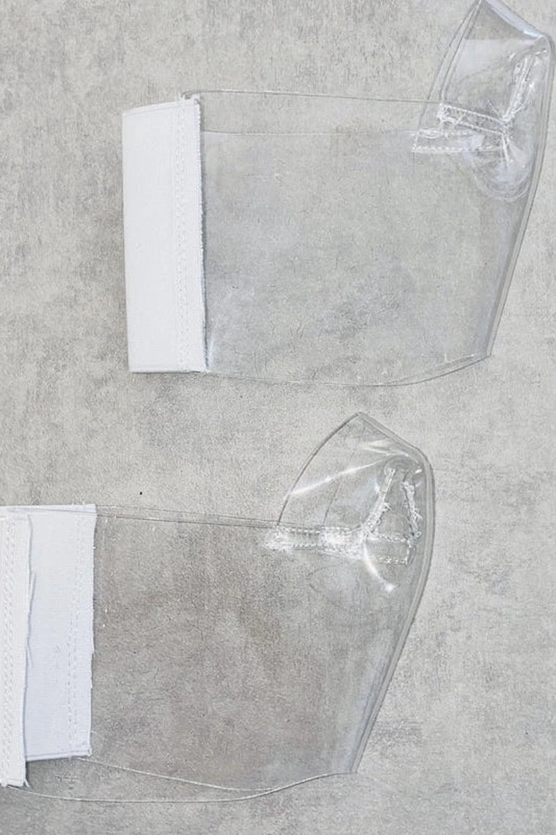 Hella Heels Classique Shoe Protector - Clear (White Back) - Image 2