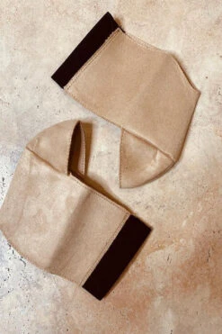 Hella Heels Classique Shoe Protector - Sand Faux Suede