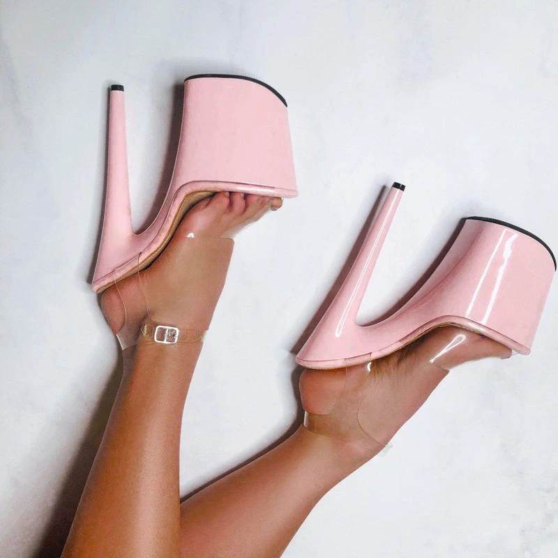 Hella Heels Classic Gloss 8inch Stilettos - Lyla - Image 4