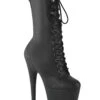 Pleaser USA Adore-1049WR 7inch Pleaser Boots - Matte Black